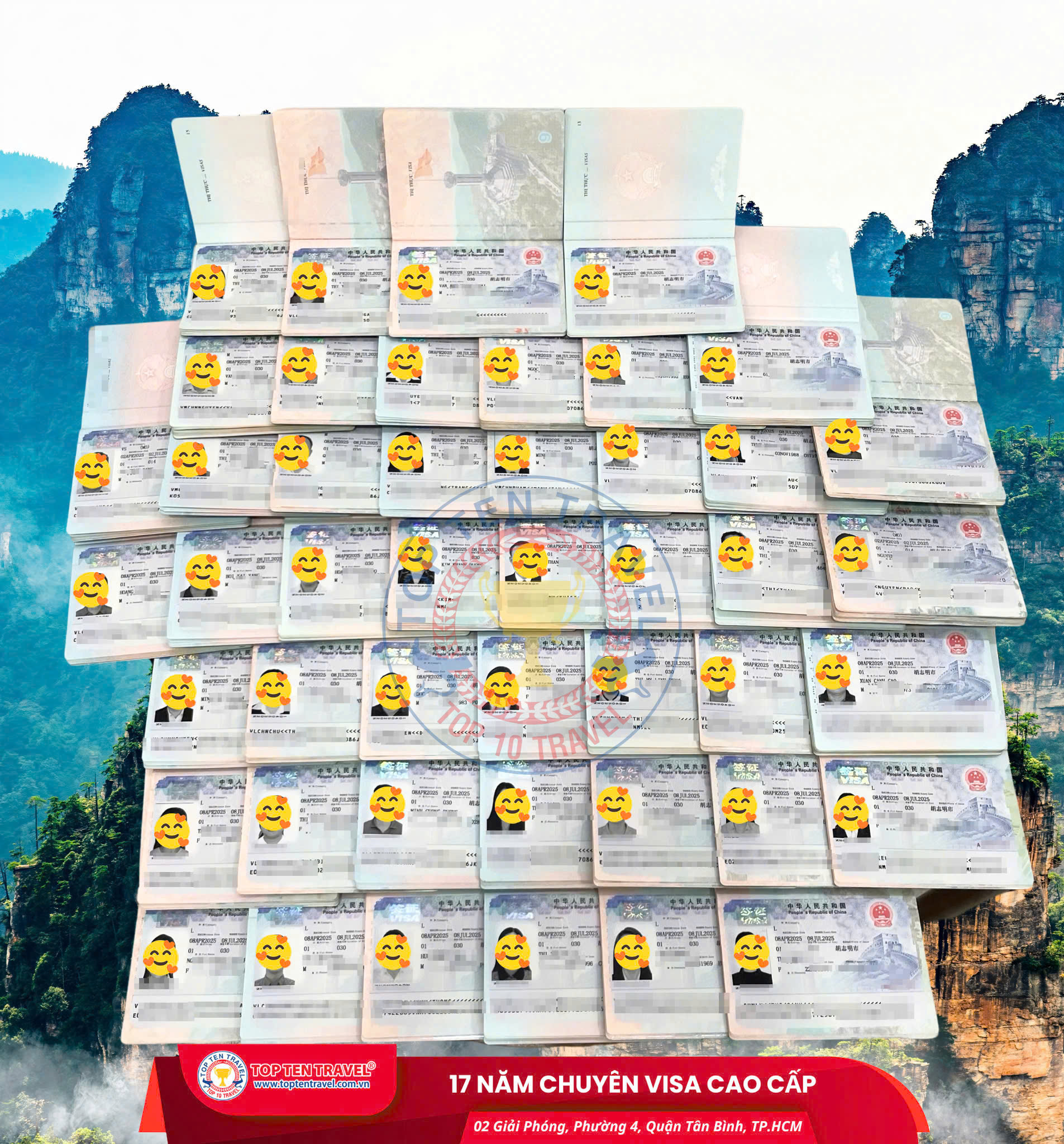 Visa thực tế
